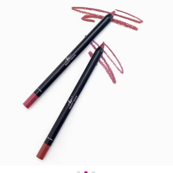 BEAUTY VAULTE | Beaming Lip Liner Duo - For Flora (Mauve) & Rare Mia (Rosey) - Picture 1 of 2